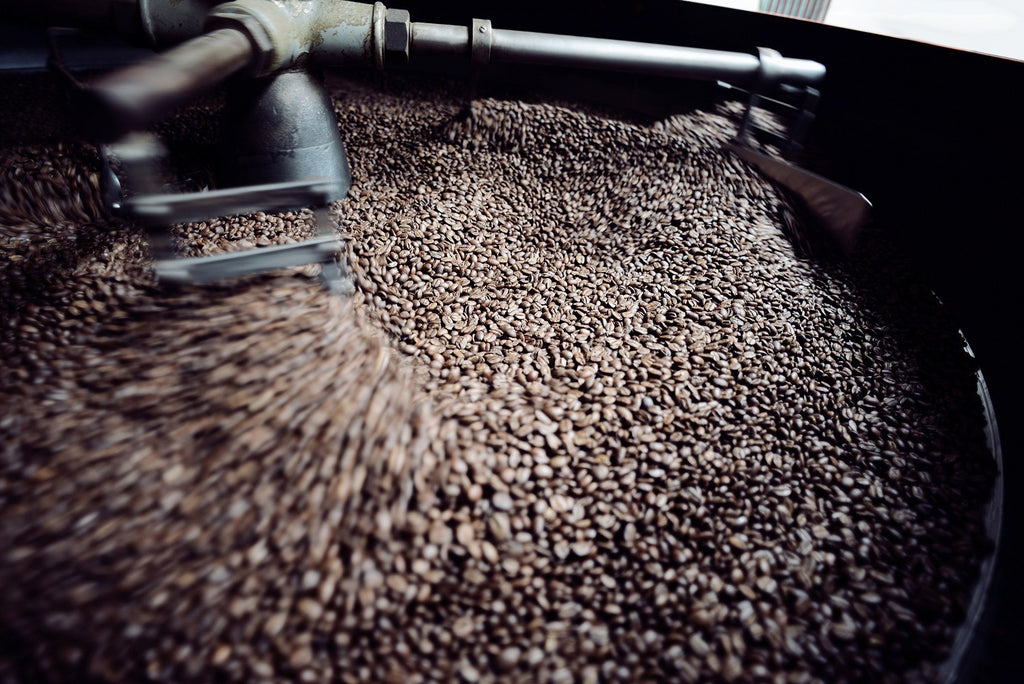 Roasting coffee